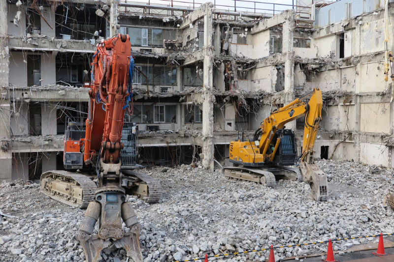 鉄骨建物解体