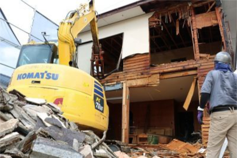 木造建築解体